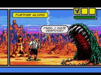 une photo d'Ã©cran de Comix Zone sur Sega Megadrive